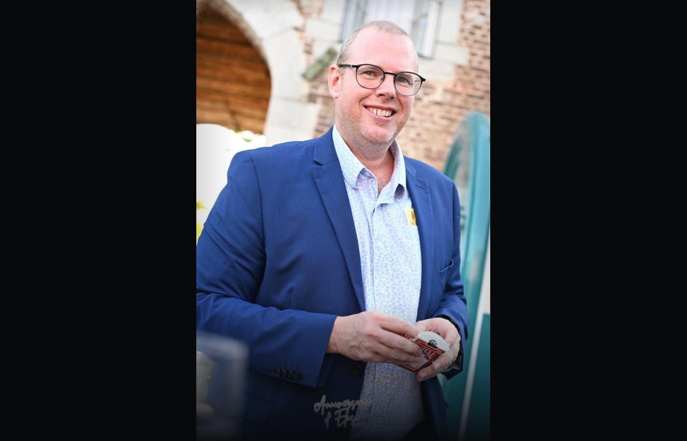 Olivier Helmus, alias Professeur Machin, magicien en Wallonie